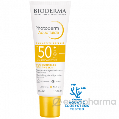 Bioderma PHOTODERM Cолнцезащитный аквафлюид  40мл SPF50+