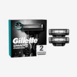 Кассеты GILLETTE MACH3 Charcoal для бритья 2шт