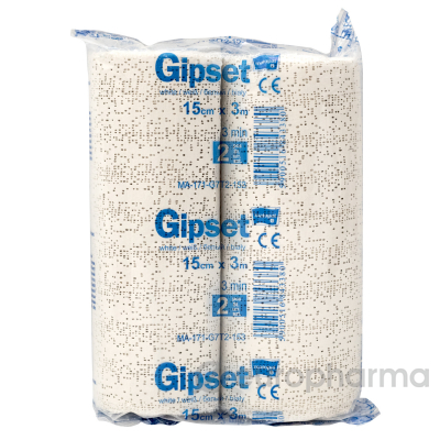 Бинт гипсовый "Matopat" Gipset 3 x 0,15 м , 2 шт