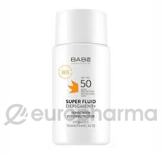 Солнцезащитный супер флюид депигментирующий SPF 50