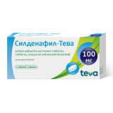 Силденафил-Тева,таб,пок.пл.об,1 таб,уп кон/яч,100мг
