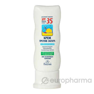 Floresan Крем против загара SPF 35 отбеливающий 60мл Ф-100F