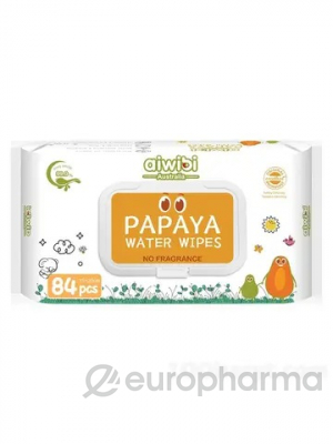 Aiwibi Premium Papaya, Салфетки  AWB-84-01, 84 шт.