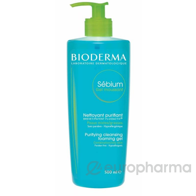 Bioderma гель мусс SEBIUM FOAMING GEL 500мл