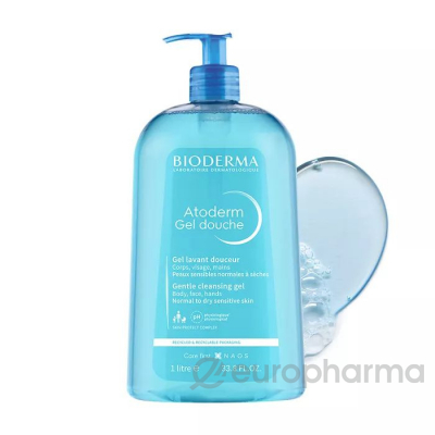 Bioderma Atoderm Гель для душа  для сухой и чувствительной кожи 1000мл