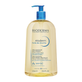 Bioderma Atoderm Ультрапитательное восстанавливающее масло для душа для сухой чувствительной и атопичной кожи лица и тела 1000 мл