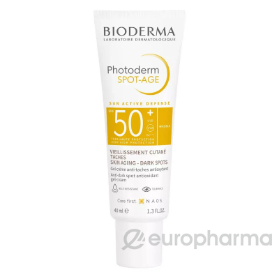 Bioderma PHOTODERM Cолнцезащитный крем Spot Age 40мл SPF50+