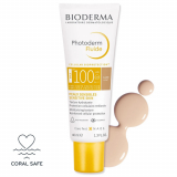 Bioderma Photoderm Fluide МАХ SPF 100 Солнцезащитный флюид для лица очень светлый 40 мл