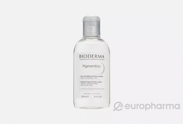 Bioderma Atoderm Pigmentbio H2O Мицеллярная вода для осветления кожи 250 мл