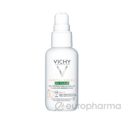 Vichy Кс Флюид Uv-Clear Спф50, 40мл