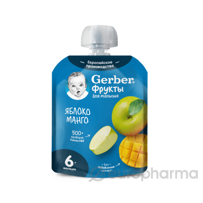 Gerber Пюре Яблоко Манго 90г