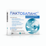 ЛактоБаланс мультипробиотик 378 мг №28 капс.