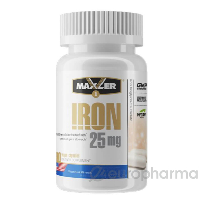 Maxler Iron 25 mg №90 кап