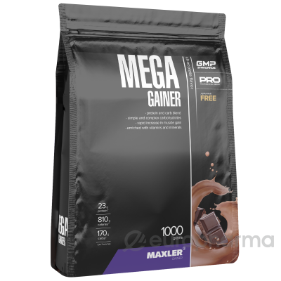 Maxler Mega Gainer  Chocolate 1000гр