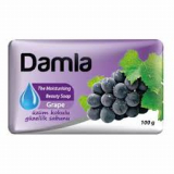 Туалетное мыло DAMLA 100гр Grape the moisturising beauty soap