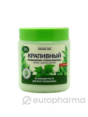 Кондиционер-ополаскиватель "Крапивный" серии "EXCLUSIVE NATURE LINE", банка 500 мл