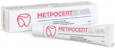 Метросепт Дента гель для десен 25 г