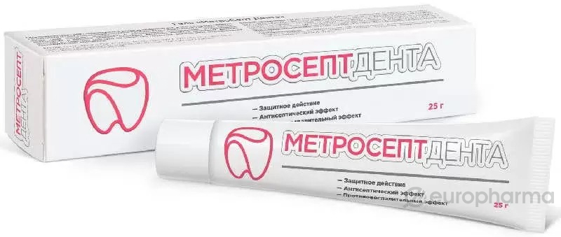 Метросепт Дента гель для десен 25 г
