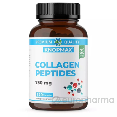 KNOPMAX Collagen Peptides 750 mg 120 капсул