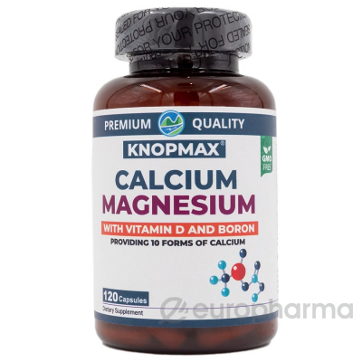 KNOPMAX Calcium Magnesium, 120 капсул