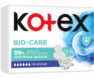 Kotex Прокладки bio - care night 6