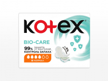 Kotex Прокладки bio - care normal 8