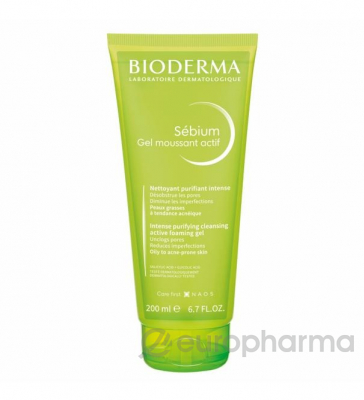 Bioderma SEBIUM Гель для умывания АКТИВ 200мл