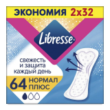 Libresse прокладки PL Duo Pack Normal 4x64