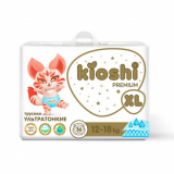 Kioshi: Premium подгузники-трусики  XL36 12-18 кг