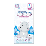 Joonies Подгузники Premium Soft, размер L (9-14 кг), 42 шт