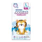 Joonies Подгузники-трусики Premium Soft, размер L (9-14 кг), 44 шт