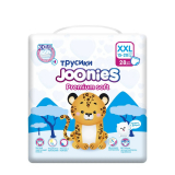 Joonies Подгузники-трусики Premium Soft, размер XXL (15-20 кг), 28 шт