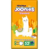 Joonies Подгузники-трусики Standard, размер M (6-11 кг), 52 шт