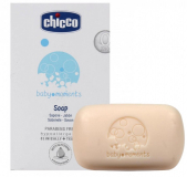 Chicco: Мыло увлажняющее "Baby moments" 100гр 0м+