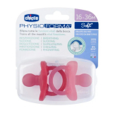 Chicco: Пустышка силикон PhysioForma Soft 16-36 м, 2 шт, pink