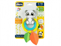 Chicco: Игрушка-погремушка "Панда" 0м+