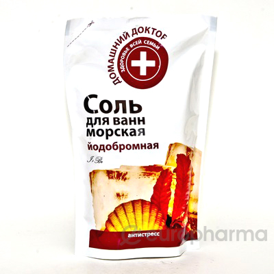 Домашний доктор Соль д/ванны 500 гр йодобромная Домашний доктор Соль д/ванны 500 гр йодобромная