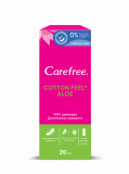 Carefree Cotton Aloe 20 шт.