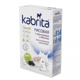 Kabrita® Рисовая каша на молочной смеси с черносливом и яблоком 5+