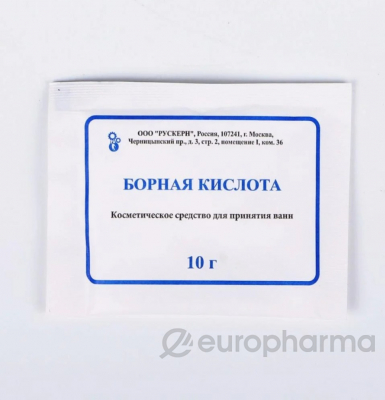 M&Z Борная кислота 10 гр