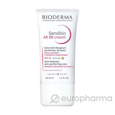 Bioderma SENSIBIO AR крем с BB оттенком и SPF30 40мл