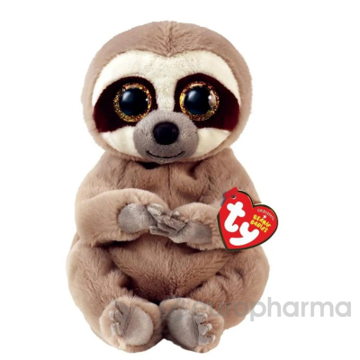 TY: Мягкая игрушка Beanie Boo's ленивец Силас, 15 см