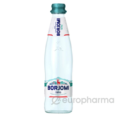 Borjomi вода минеральная стекло 0,33 л