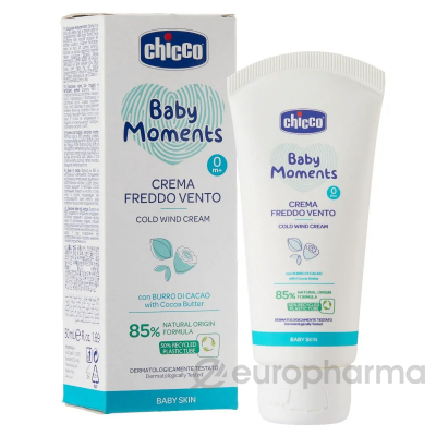 Chicco: Крем при ветре и непогоде "Baby Moments" 50мл