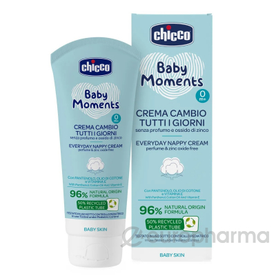 Chicco: Крем под подгузник Baby Moments 100мл