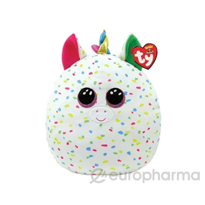 TY Мягкая игрушка-сквиш единорог Гармония, 25 см