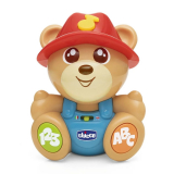 Chicco: Говорящий мишка Teddy пластиковый ABC рус./англ. 6м+