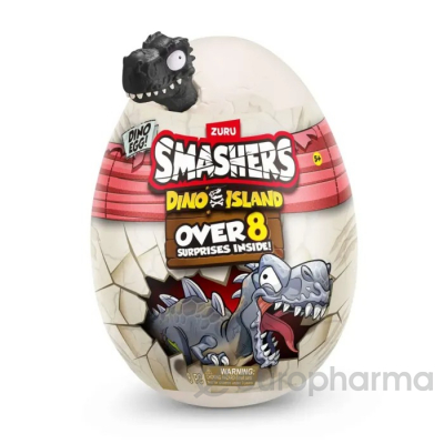 Smashers: Яйцо с секретом Mini Dino Island Egg