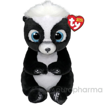 TY: Мягкая игрушка Beanie Boo's скунс, 15 см