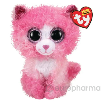 TY: Мягкая игрушка Beanie Boo's, котик Рейган, 25 см